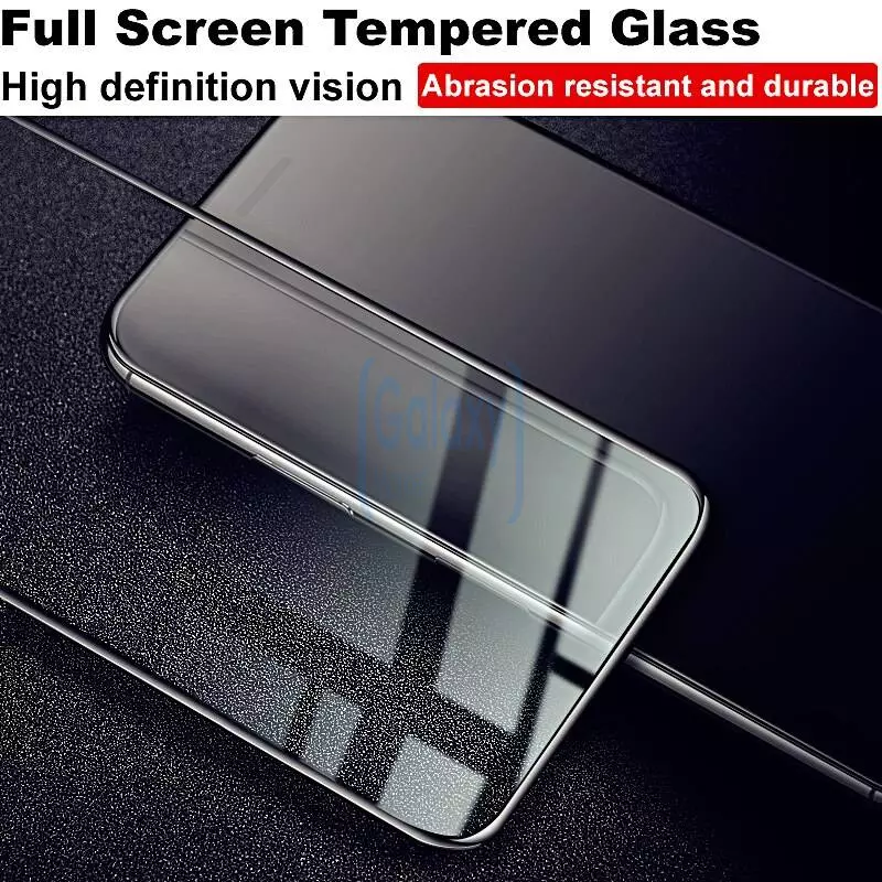 Защитное стекло Imak Full Cover Glass для Samsung Galaxy A40s Black (Черный)