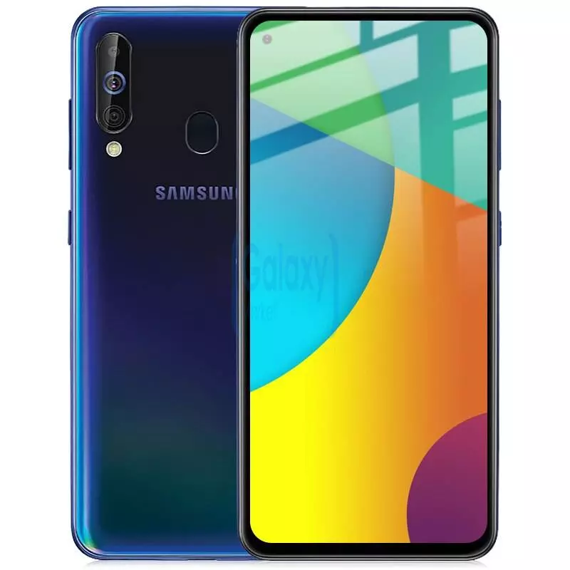 Защитное стекло Imak Full Cover Glass для Samsung Galaxy A40s Black (Черный)