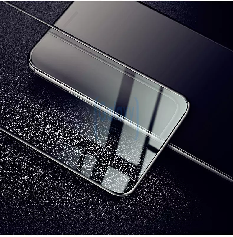 Защитное стекло Imak Full Cover Glass для Samsung Galaxy A80 Black (Черный)