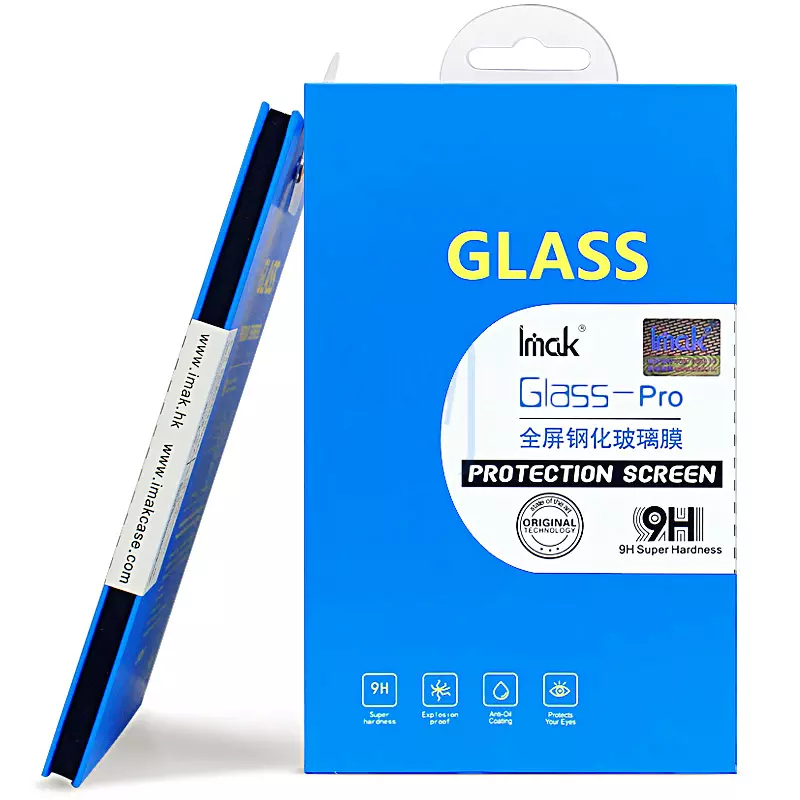 Защитное стекло Imak Full Cover Glass для Samsung Galaxy A90 Black (Черный)