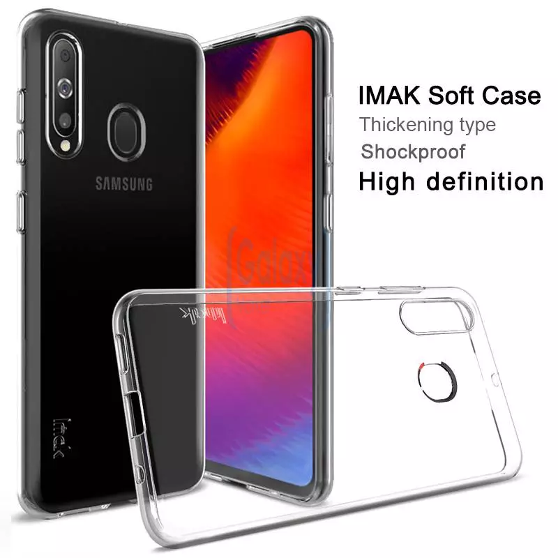 Чехол бампер Imak Air Case для Samsung Galaxy A20s Transparent (Прозрачный)