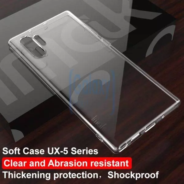 Чехол бампер Imak Air Case для Samsung Galaxy Note 10 Transparent (Прозрачный)