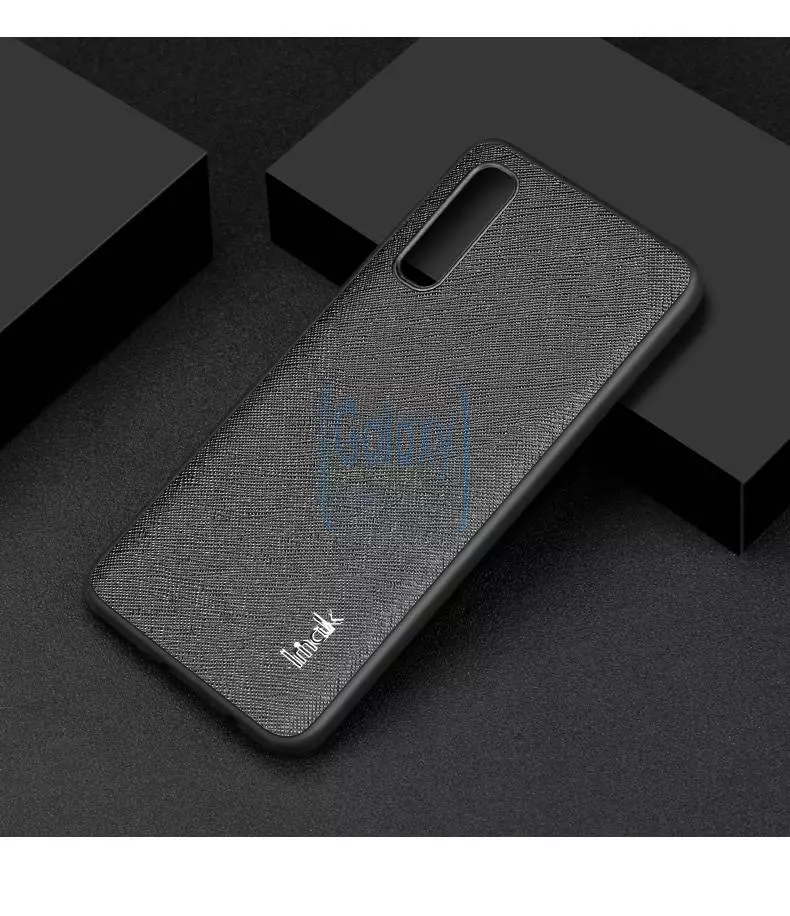 Чехол бампер Imak LX-5 Suede Imitation Case для Samsung Galaxy A70s Cross Pattern (Крест Узор)