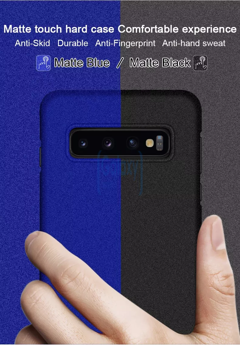 Чехол бампер Imak Cowboy Shell Series для Samsung Galaxy S10e Blue (Синий)