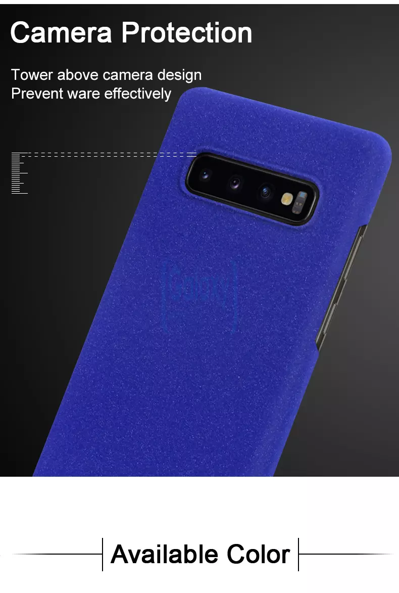 Чехол бампер Imak Cowboy Shell Series для Samsung Galaxy S10 Blue (Синий)