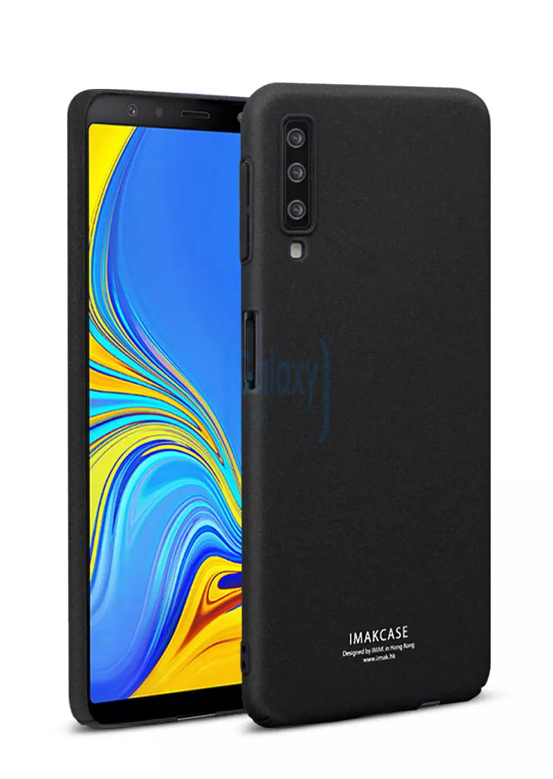 Чехол бампер Imak Cowboy Shell Series для Samsung Galaxy A7 2018 Black (Черный)