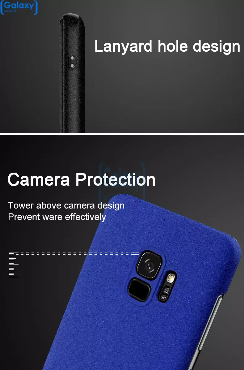 Чехол бампер Imak Cowboy Shell Series для Samsung Galaxy S9 Plus Blue (Синий)