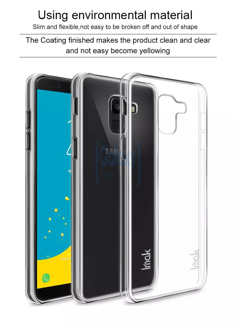 Чехол бампер Imak Crystal Case для Samsung Galaxy J6 2018 J600F