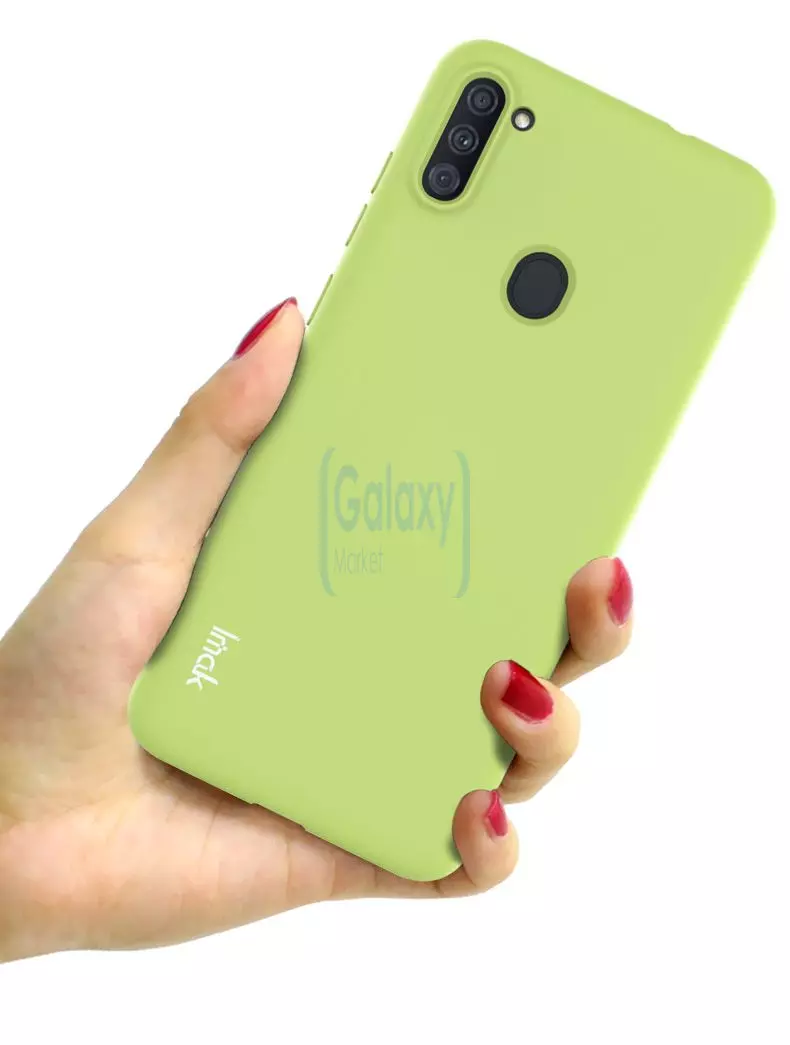 Чехол бампер Imak UC-1 Series для Samsung Galaxy M11 Green (Зеленый)