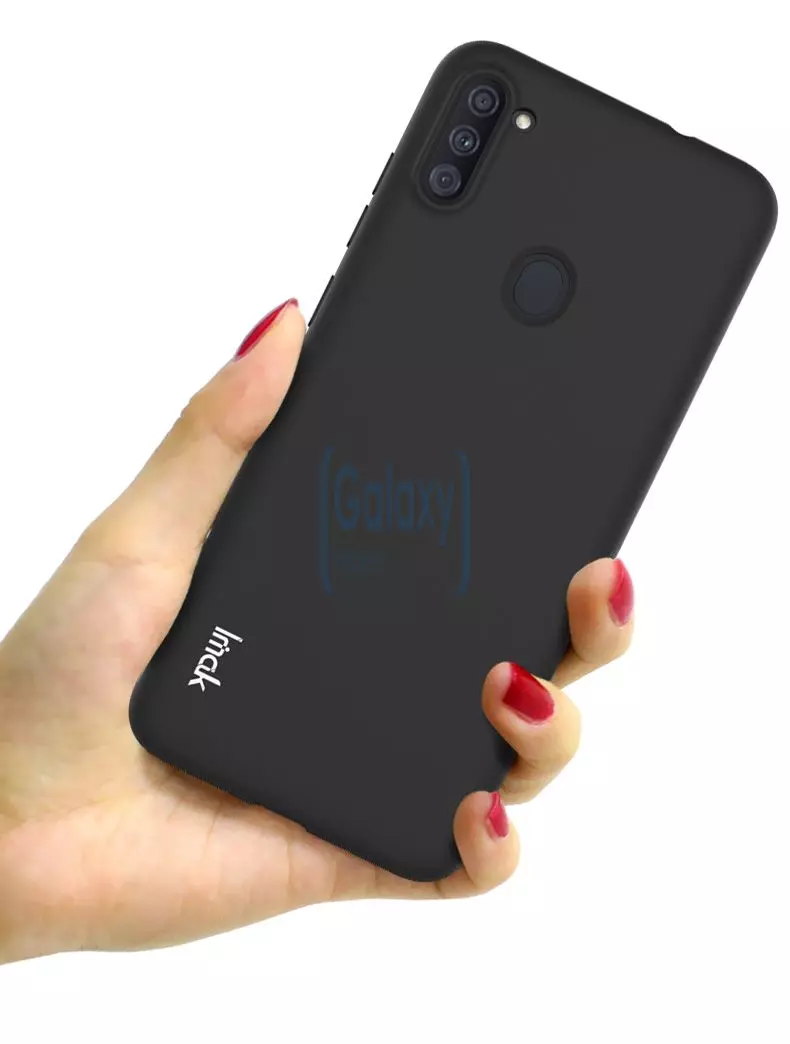 Чехол бампер Imak UC-1 Series для Samsung Galaxy M11 Black (Черный)