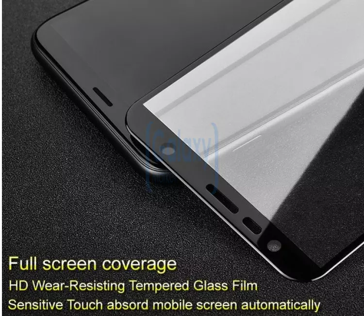 Защитное стекло Imak Full Cover Glass для Samsung Galaxy J4 Core Black (Черный)