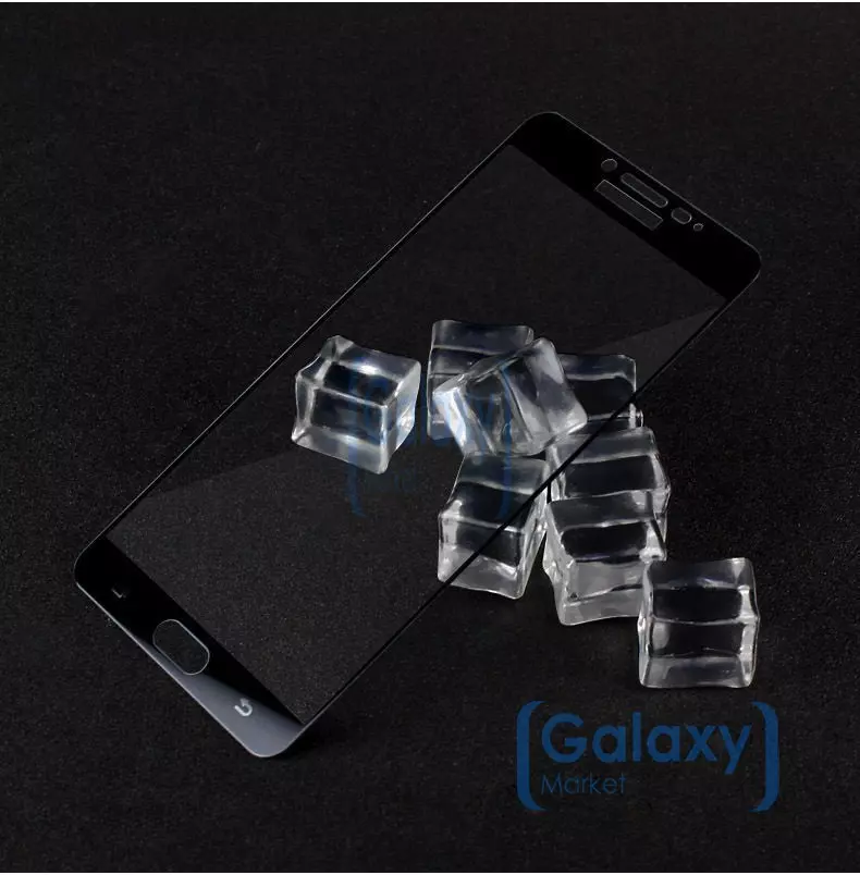 Защитное стекло Imak Full Glass Screen Protector (полное покрытие дисплея) для Samsung Galaxy J7 2017 Black (Черный)