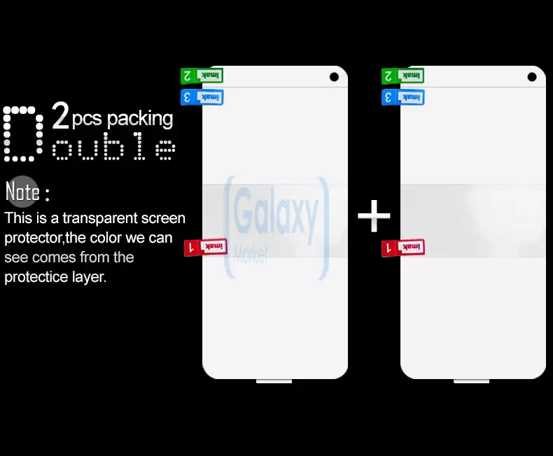 Защитная пленка Imak Hydrogel Screen and Back Protector 2 шт. для Samsung Galaxy M40