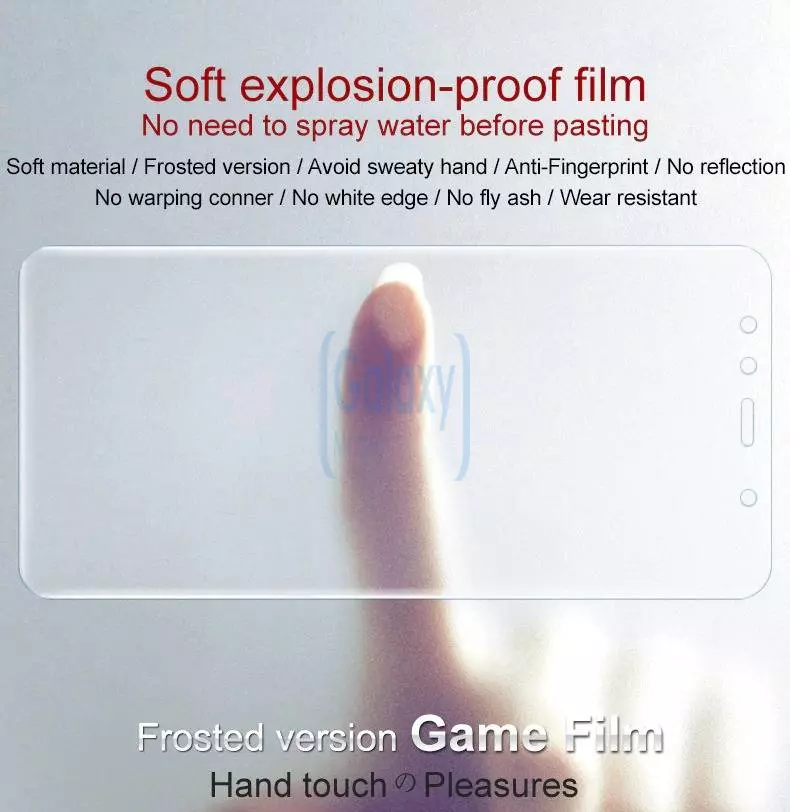 Защитная пленка Imak Hydrogel Screen & Back Protector 2 шт. для Samsung Galaxy A30s
