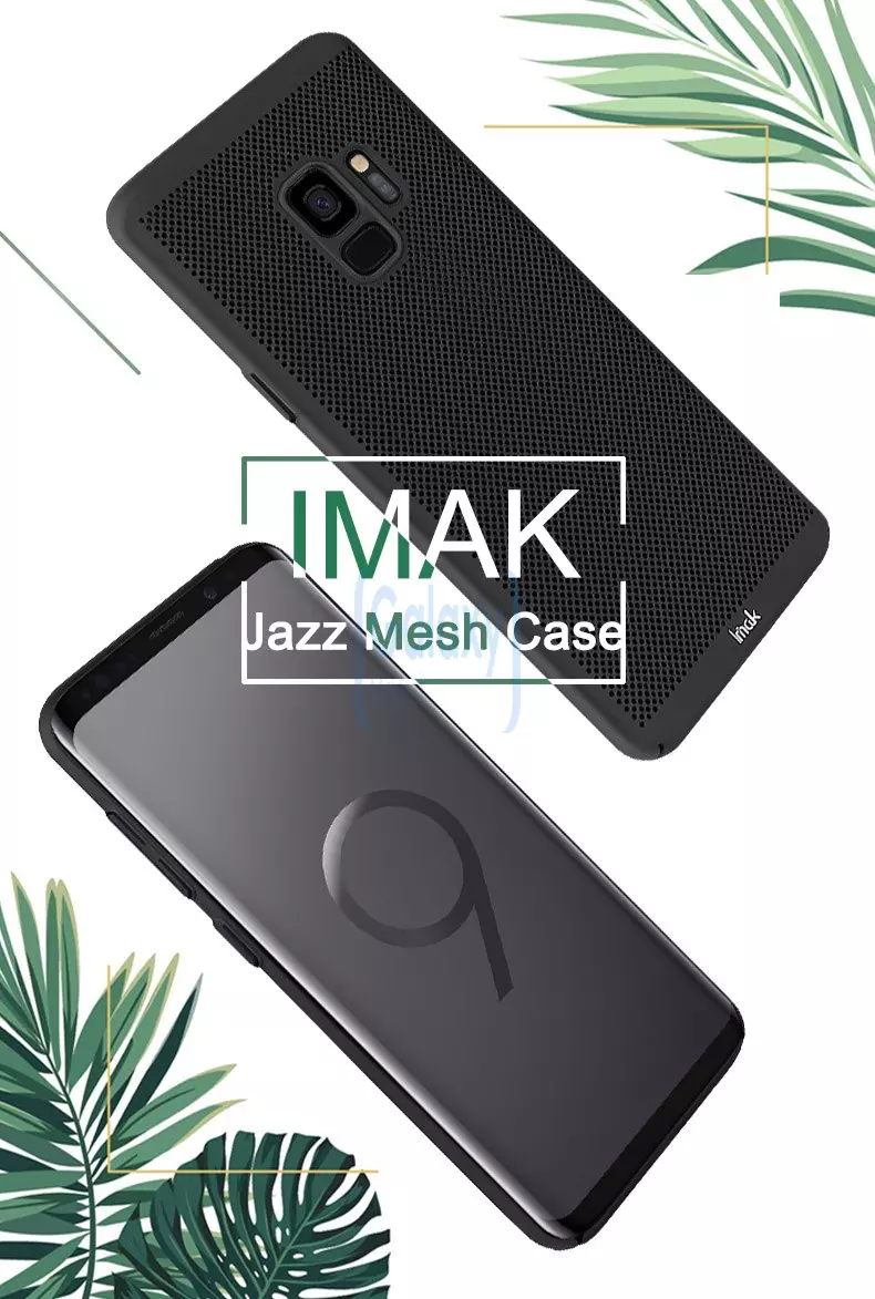 Чехол бампер Imak Jazz Air Case для Samsung Galaxy S9 Black (Черный)