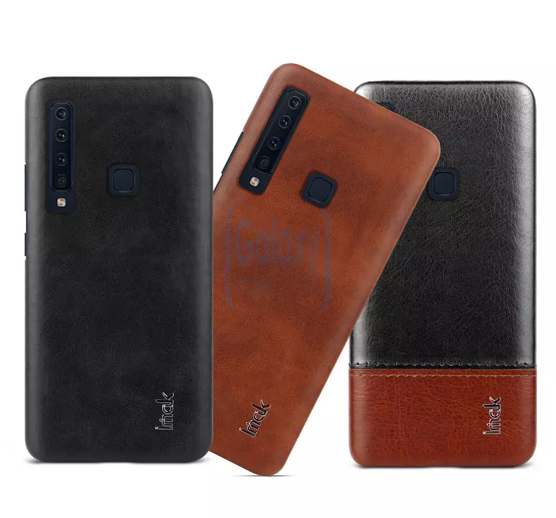 Чехол бампер Imak Leather Fit для Samsung Galaxy A9 2018 Black (Черный) Чехол бампер Imak Leather Fit для Samsung Galaxy A9 2018 Black (Черный)