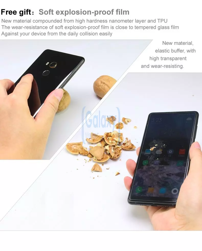 Чехол бампер Imak Shock-resistant для Samsung Galaxy A41 Matte black (Матовый черный)