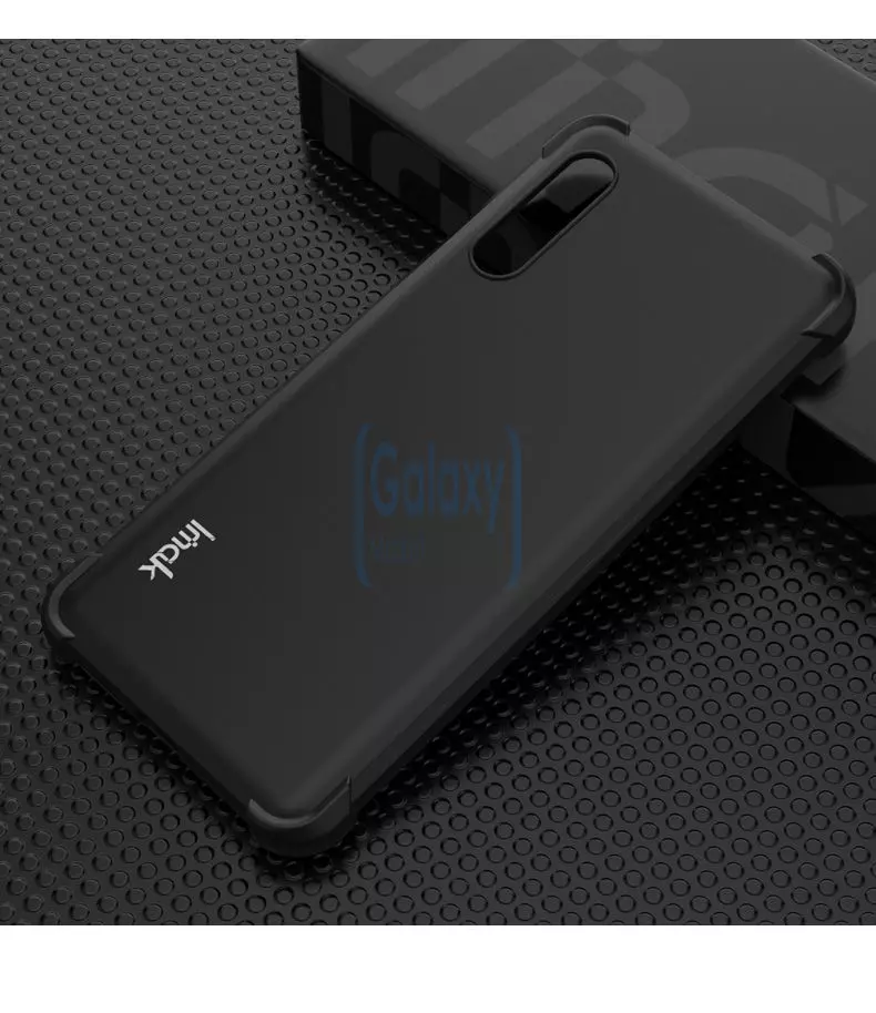 Чехол бампер Imak Shock-resistant для Samsung Galaxy A90 5G Matte black (Матовый черный)