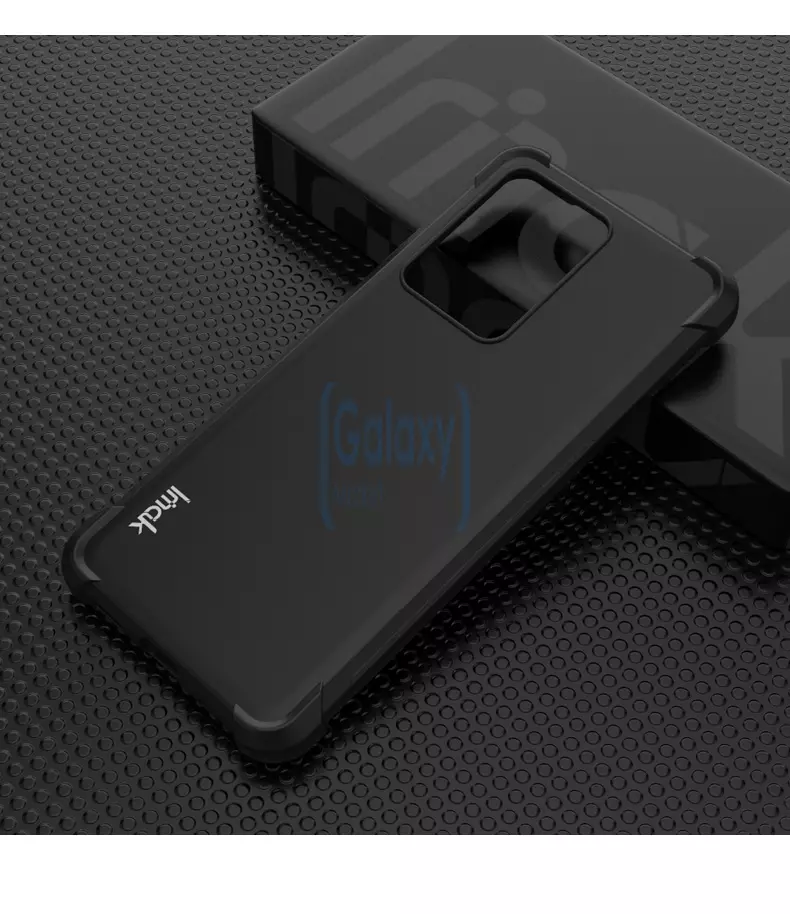 Чехол бампер Imak Shock-resistant для Samsung Galaxy S20 Ultra Black (Черный)
