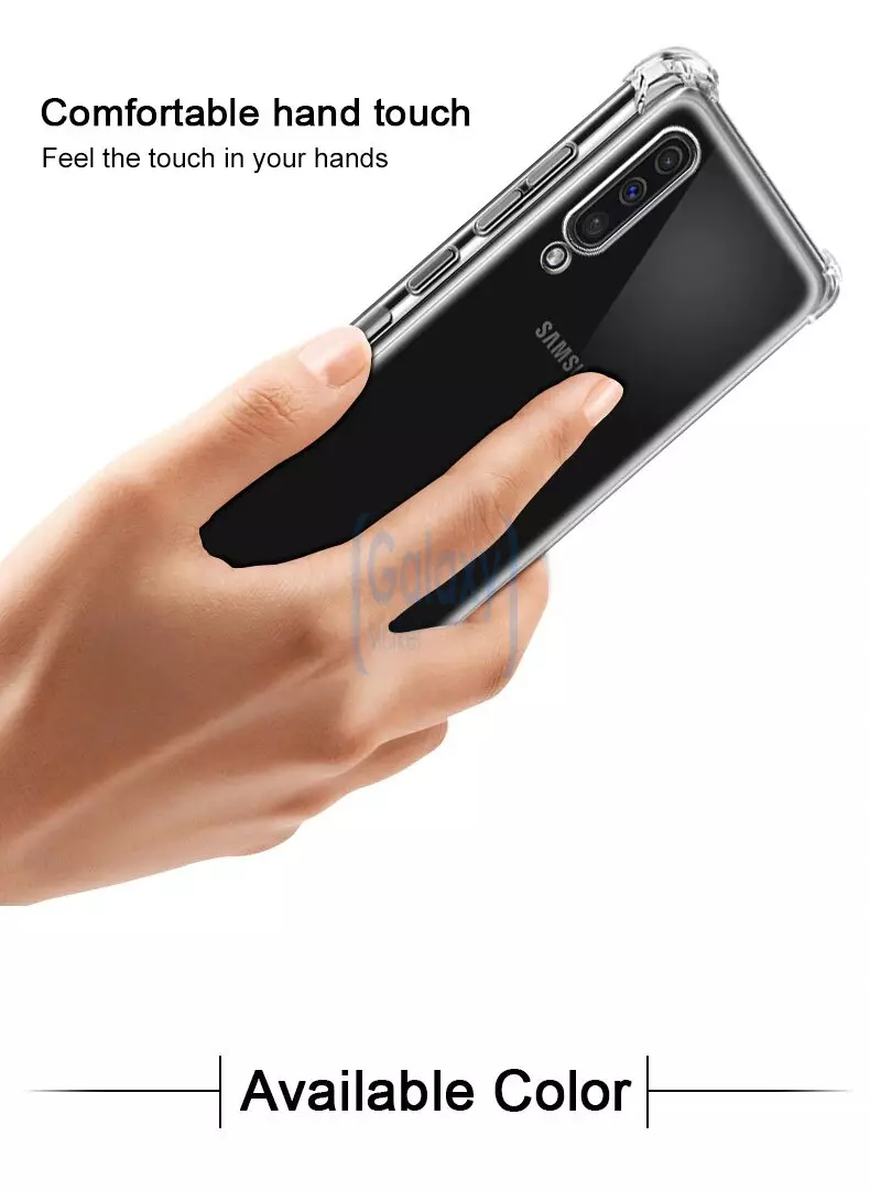 Чехол бампер Imak Shock-resistant Case для Samsung Galaxy A7 2018 Black (Черный)