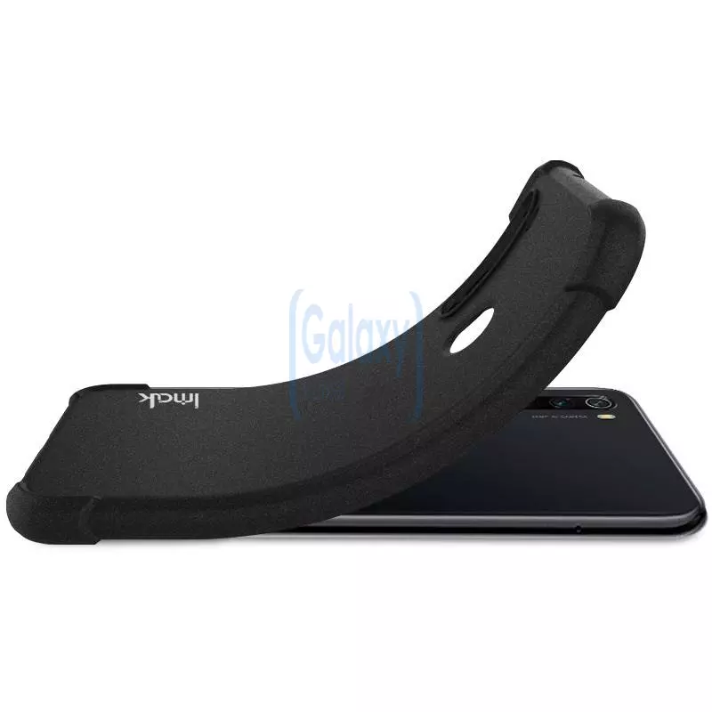 Чехол бампер Imak Shock-resistant для Samsung Galaxy A51 Matte black (Матовый черный)