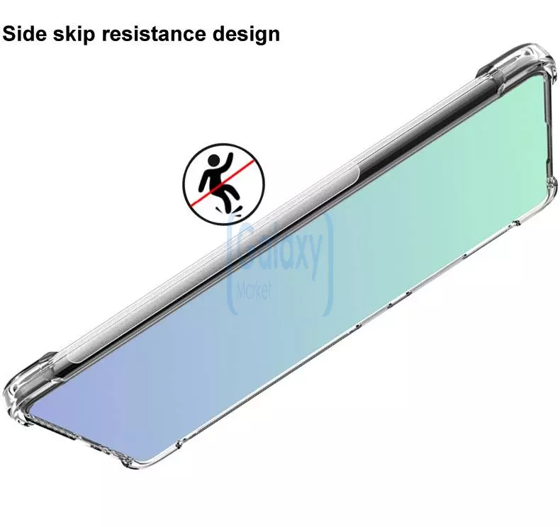 Чехол бампер Imak Shock-resistant для Samsung Galaxy Note 20 Ultra Clear Black (Прозрачный Черный) 6957476854429