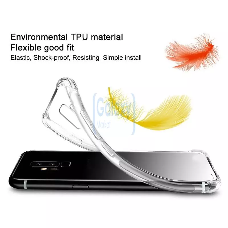 Чехол бампер Imak Shock-resistant для Samsung Galaxy A30s Black (Черный)
