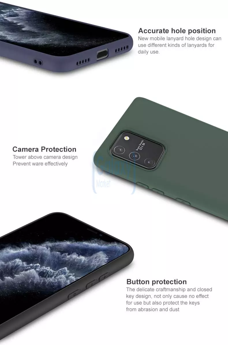 Чехол бампер Imak UC-1 Series для Samsung Galaxy S10 Lite Blue (Синий)