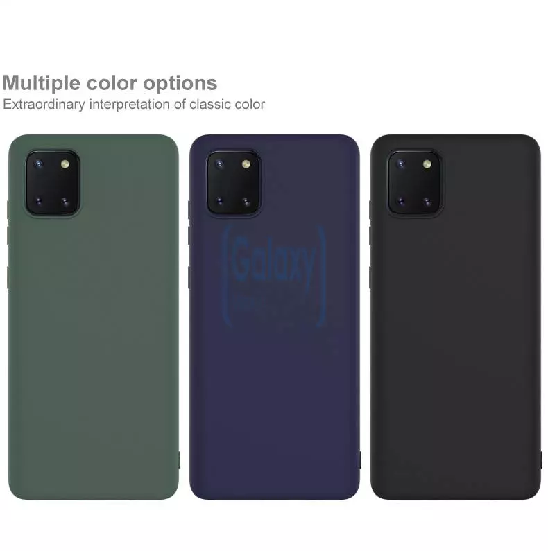 Чехол бампер Imak UC-1 Series для Samsung Galaxy Note 10 Lite Black (Черный)