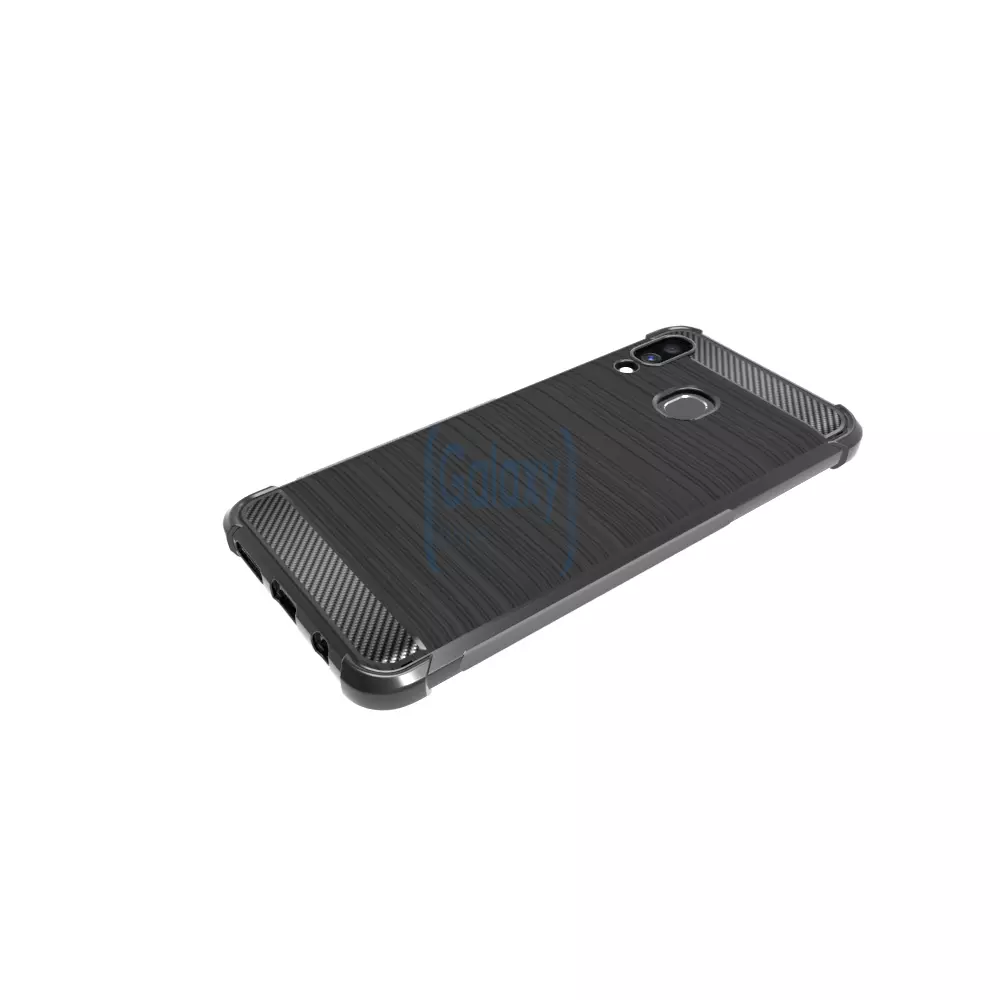 Чехол бампер Imak Vega Carbon Case для Samsung Galaxy A30 Black (Черный)