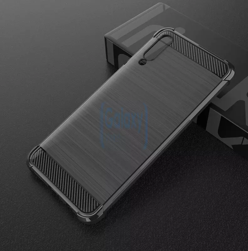 Чехол бампер Imak Vega Carbon Case для Samsung Galaxy A50 Black (Черный)
