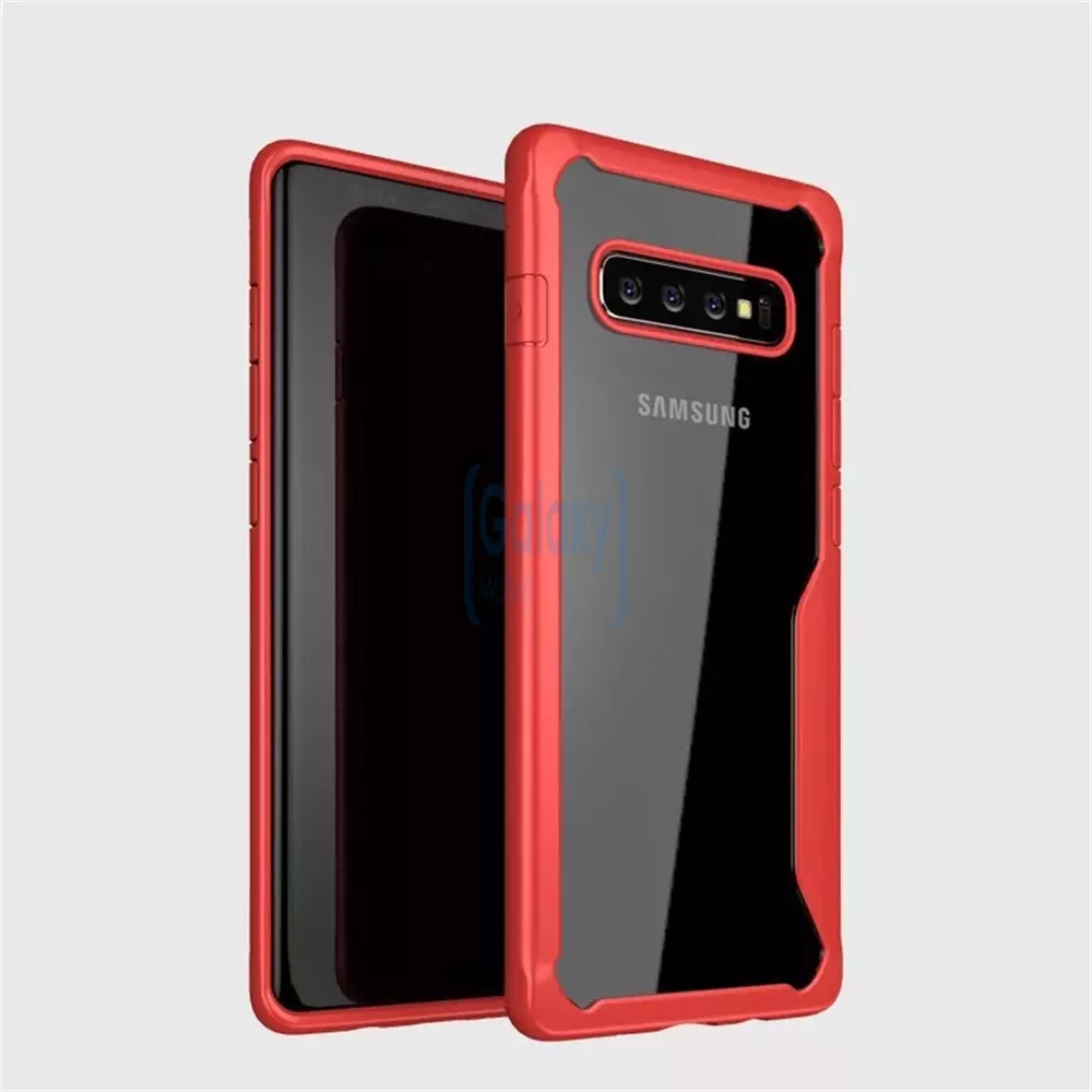 Чехол бампер Ipaky Fusion Case для Samsung Galaxy S10 Red (Красный)