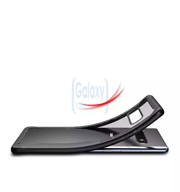 Чехол бампер Ipaky Fusion Case для Samsung Galaxy S10 Plus Black (Черный)