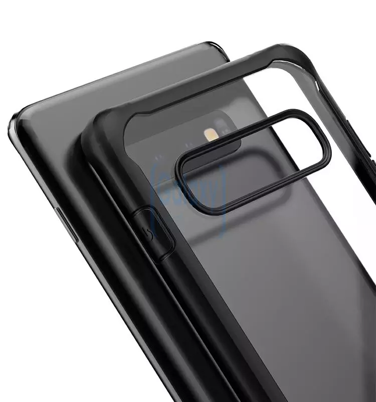 Чехол бампер Ipaky Fusion Case для Samsung Galaxy S10 Black (Черный)