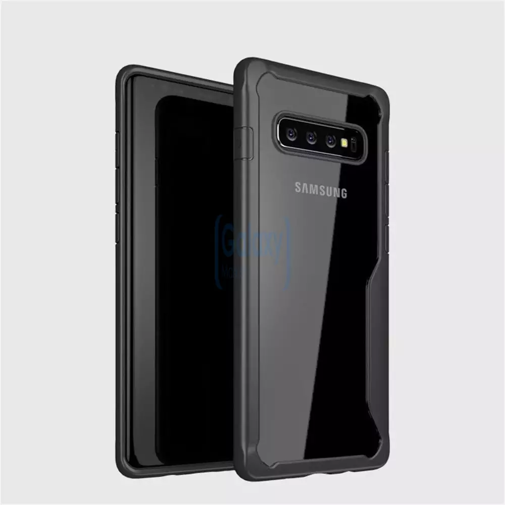 Чехол бампер Ipaky Fusion Case для Samsung Galaxy S10 Plus Black (Черный)