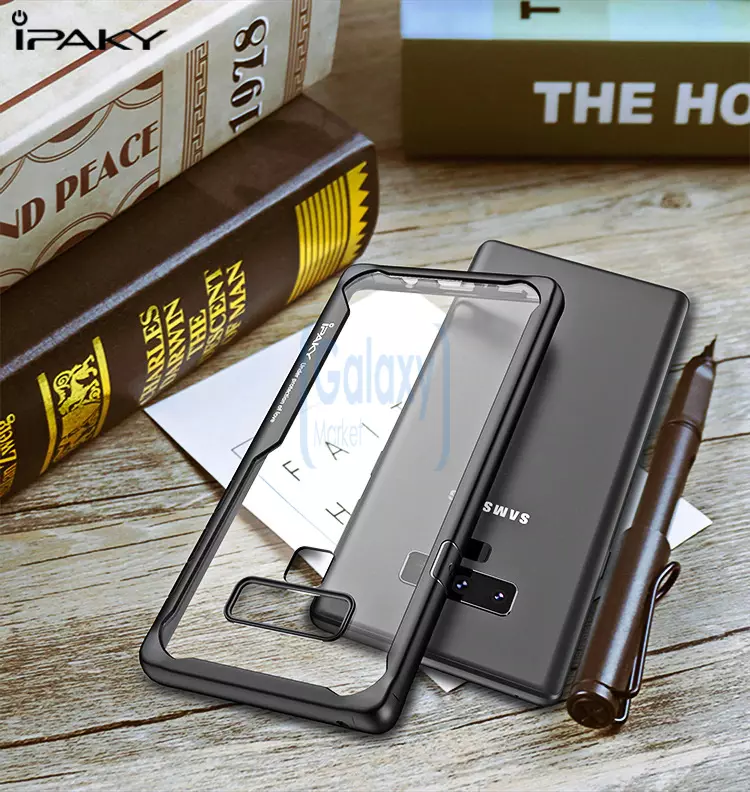 Чехол бампер Ipaky Fusion Case для Samsung Galaxy Note 9 Gray (Серый)