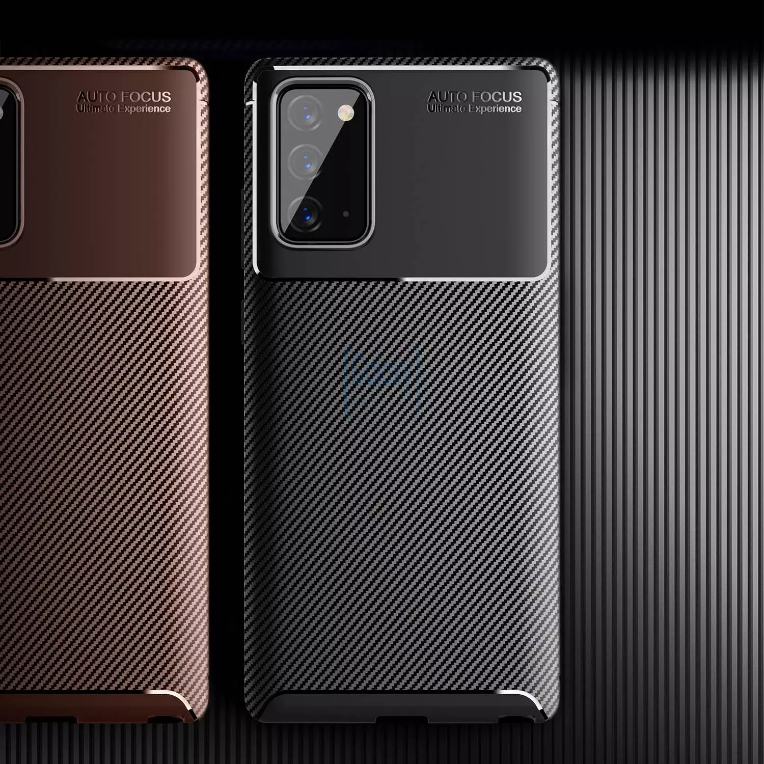 Чехол бампер Ipaky Lasy для Samsung Galaxy Note 20 Black (Черный)