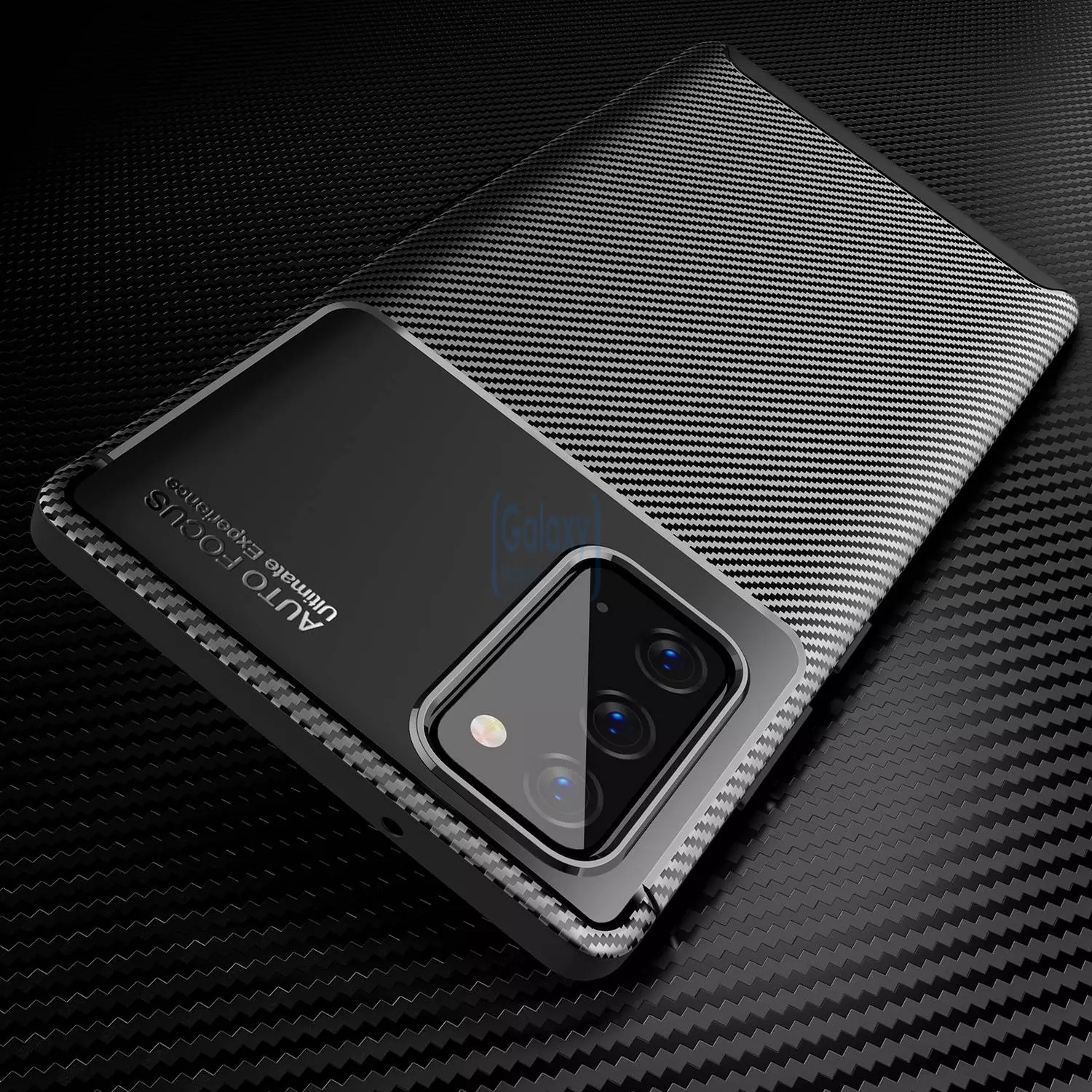 Чехол бампер Ipaky Lasy для Samsung Galaxy Note 20 Black (Черный)