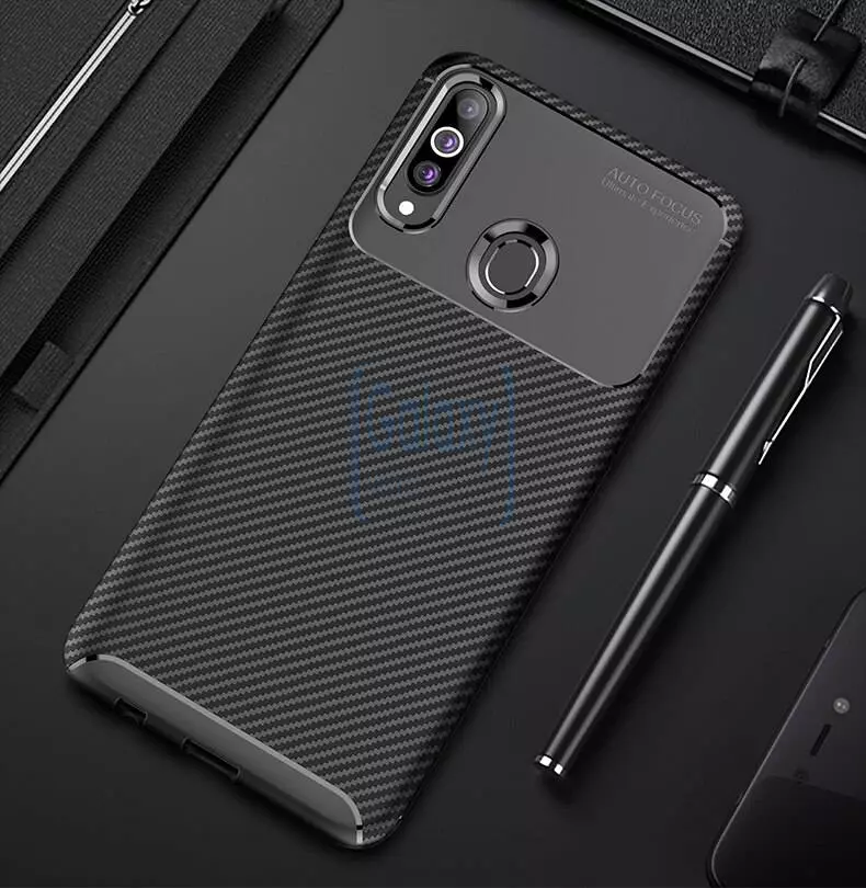 Чехол бампер Ipaky Lasy для Samsung Galaxy A40s Black (Черный)