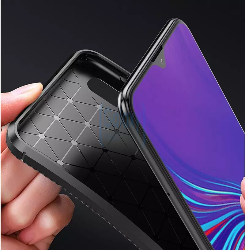 Чехол бампер Ipaky Lasy Case для Samsung Galaxy A10 Black (Черный)