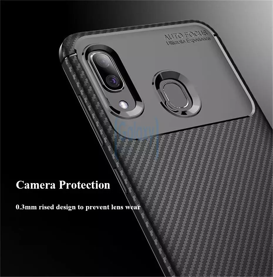 Чехол бампер Ipaky Lasy Case для Samsung Galaxy A40 Black (Черный)