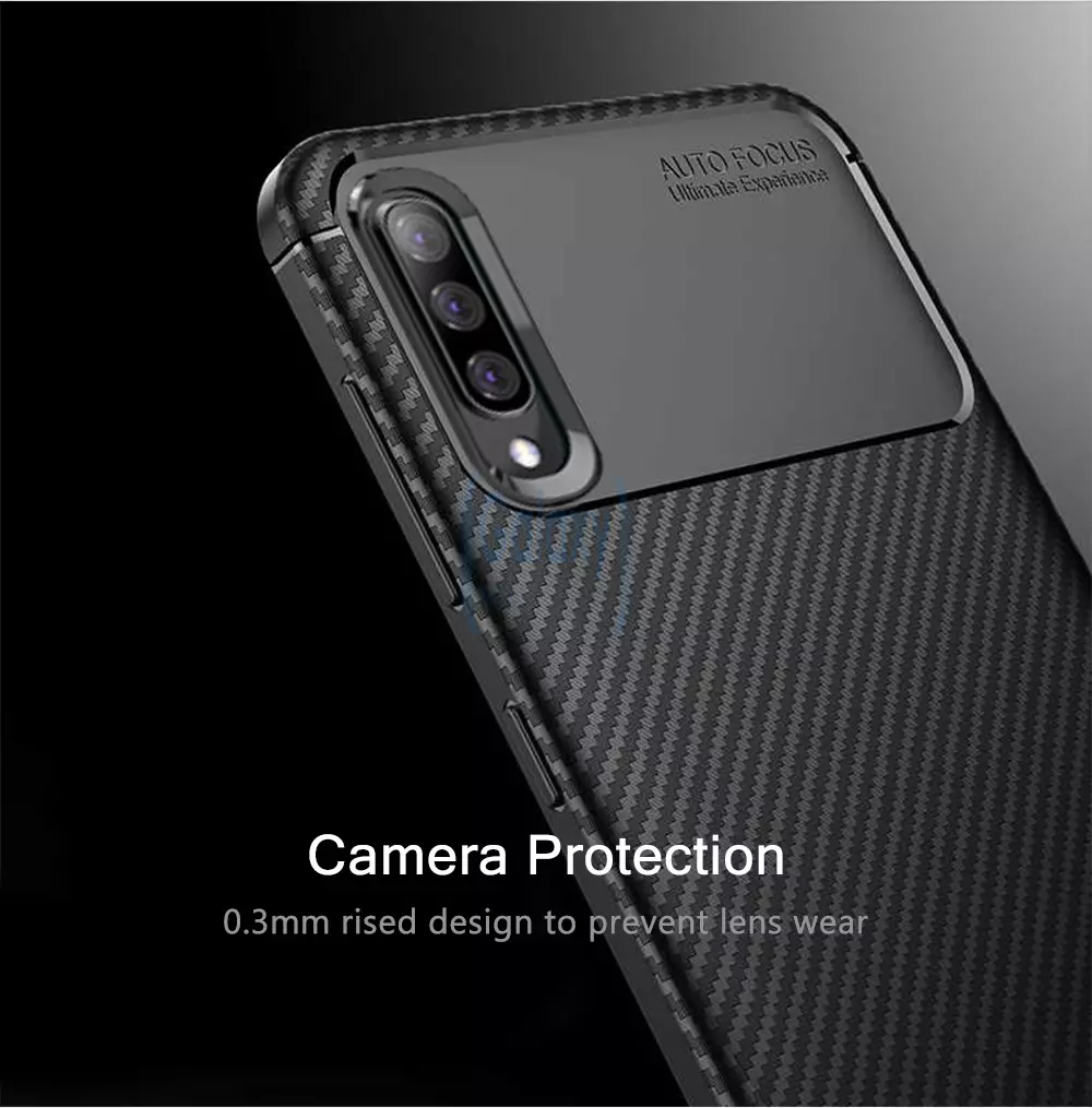 Чехол бампер Ipaky Lasy Case для Samsung Galaxy A50 Brown (Коричневый)