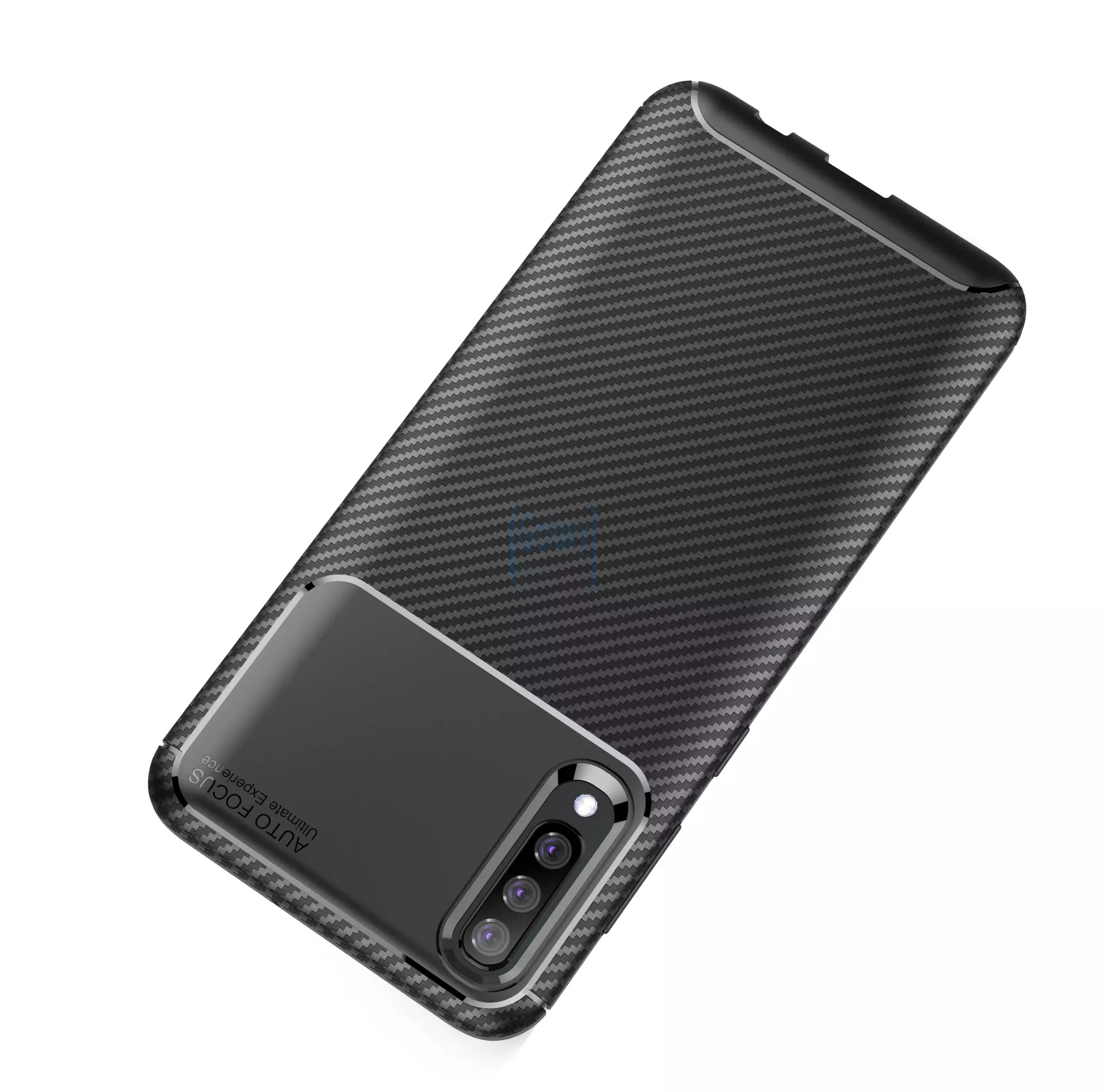 Чехол бампер Ipaky Lasy Case для Samsung Galaxy A70 Black (Черный)