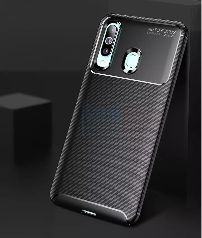 Чехол бампер Ipaky Lasy Case для Samsung Galaxy M40 Black (Черный)
