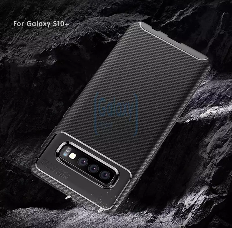 Чехол бампер Ipaky Lasy Case для Samsung Galaxy S10e Black (Черный)