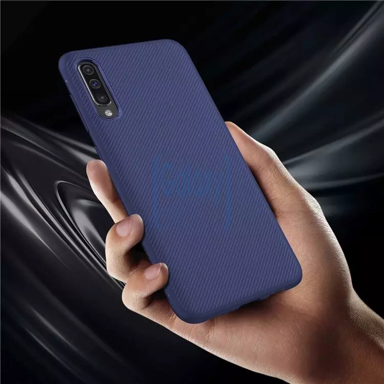 Чехол бампер Lenuo Leshen Case для Samsung Galaxy A50s Blue (Синий)
