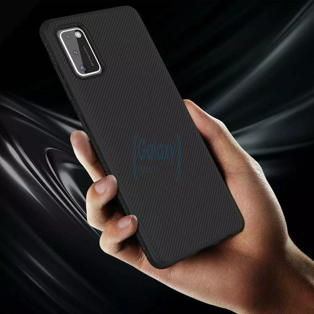 Чехол бампер Lenuo Leshen для Samsung Galaxy A41 Black (Черный)