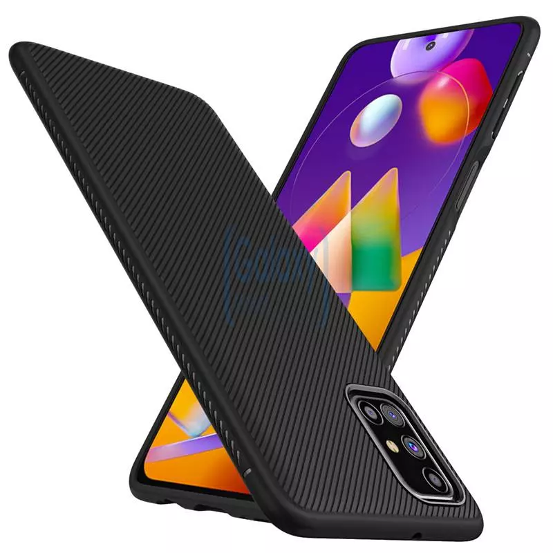 Чехол бампер Lenuo Leshen для Samsung Galaxy M31s Black (Черный) Чехол бампер Lenuo Leshen для Samsung Galaxy M31s Black (Черный)