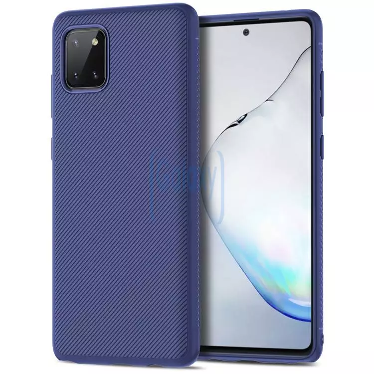Чехол бампер Lenuo Leshen для Samsung Galaxy Note 10 Lite Blue (Синий)
