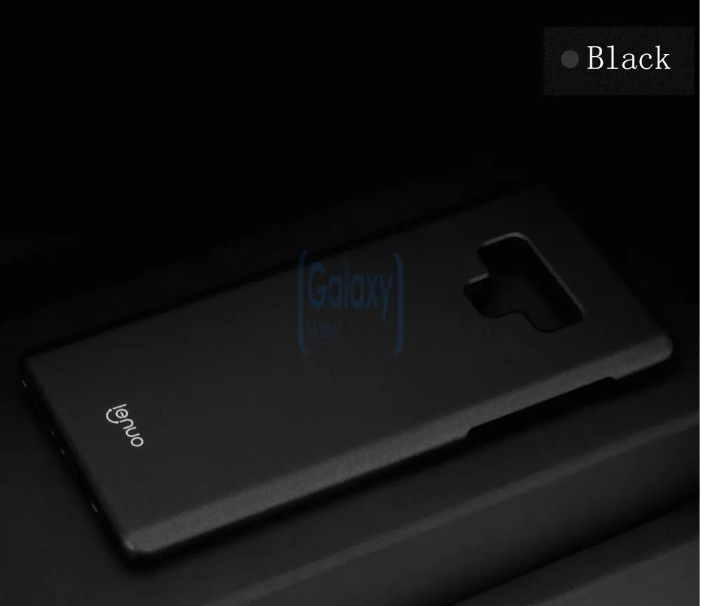 Чехол бампер Lenuo Matte Case для Samsung Galaxy Note 9 Black (Черный)